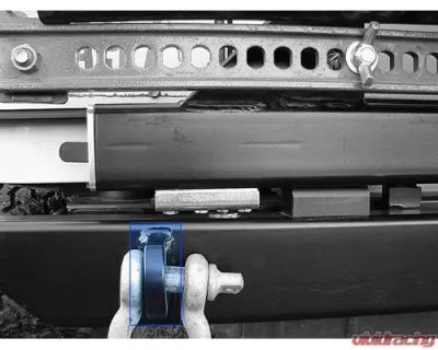 Rock Hard 4x4 Patriot Series Rear Bumper with Tire Carrier for Ford Bronco 1966-1977 - RH-6101